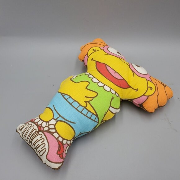 Muppets Skeeter Pillow Doll Cloth Stuffed Plush Muppet Babies Fabric Panel 11" - Picture 3 of 6